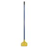 Rubbermaid Commercial 60" Mop and Broom Handles, 1" Dia, Gray/Yellow, Vinyl Covered Aluminum FGH136000000